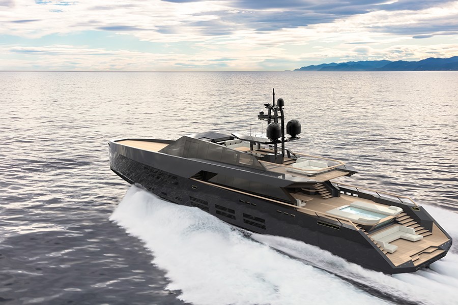 165 Wallypower Unveiled A Espen Oino And Bassani Collaboration The One Yacht Design